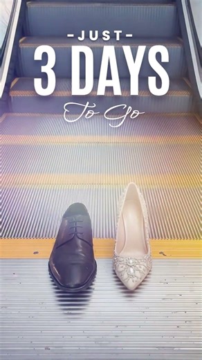 Wedding Day Invite Countdown Intro TikTok Instagram Story Video Template (Customizable) - FlexClip