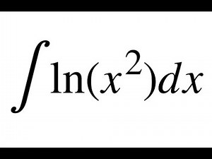 How to Integrate ln(x²) | Integration by Parts (Easy Steps)
