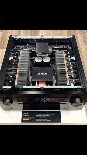 Denon Launches Flagship AVC-A1H And High-powered Avc-x4800h Av Amps - Best Amplifier For 8K Tv