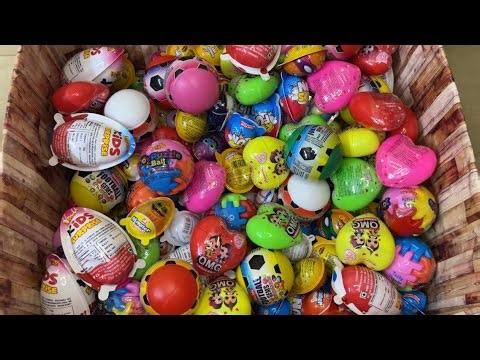 Satisfying Surprise Eggs Unboxing | Candy And Oddly Relaxing ASMR