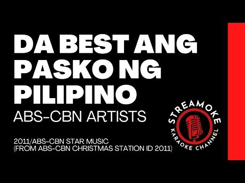 🎵 Da Best ang Pasko ng Pilipino – ABS-CBN (Karaoke Version)