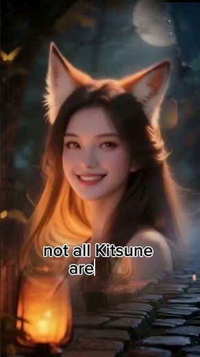 Japan Kitsune | Half woman Half fox #mythicalcreatures