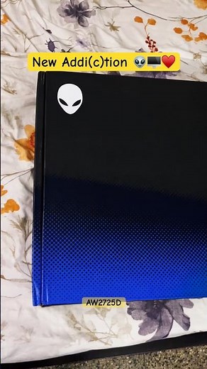 New Addi(c)tion #alienware #aw2725 #dell #oled #oledmonitor #monitor #2k #280hz
