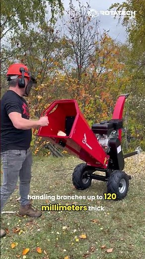 Amazing 15 HP Heavy Duty Petrol Engine Wood Chipper Machine