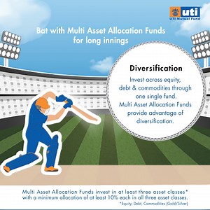 1.4K views · 21 reactions | Diversify your investment innings across multiple asset classes with Multi Asset Allocation Funds. Invest across Equity, Debt and Commodities with one single fund. #UTIMutualFund #UTISwatantra #Swatantra #Indiainvestkaro #MultiAssetAllocationFunds #mutualfundsahihai | UTI Mutual Fund | Facebook