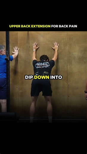 Upper Back Extensions For Back Pain !! @lowbackability #backstrength #mobility