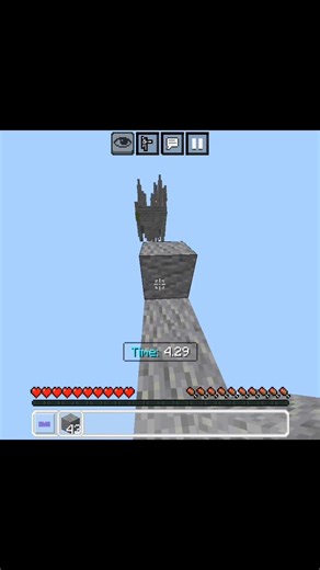 How to do stackup godbridge Minecraft #minecraft #mcpe #godbridge #speedbridge #practice