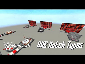 WWE: Minecraft [WWE Match Types] + (Download Link /PC/MCPE)