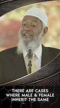 There Are Cases Where Male & Female Inherit the Same - Dr Zakir Naik