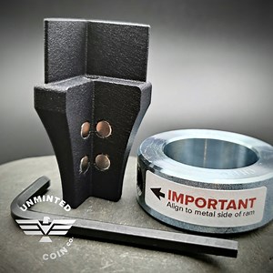 UnMinted Quick-Change Metal Stamping Jig | Arbor Press Edition | Steel Collar Mount | UnMinted Coin Co., LTD