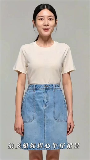 哈吉斯（HAZZYS）女装夏季款女士短裙【PHIZ系列】A字牛仔