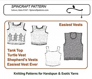 Easy Vests Collection - Etsy