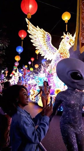 "A Parade Where Humans Dress Like Aliens… and Real Ones Show Up"