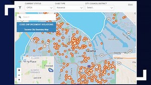 Tacoma map tracks nuisance properties, code violations
