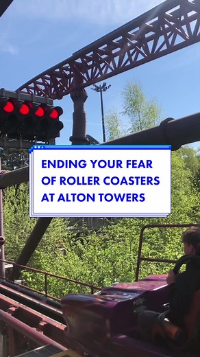 Tips for getting over your fear of coasters @Alton Towers Resort #altontowers #ukthemeparks #coastertok #rollercoasters
