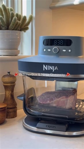 Ninja Kitchen on Instagram: "✨🎄 Ninja & ButcherBox Holiday Giveaway 🎄✨ We’re teaming up to take your holiday cooking to the next level with a $500+ prize pack — featuring a brand-new Ninja CRISPi™ Pro Glass Air Fryer, a custom ButcherBox, and a Ninja Wireless Thermometer delivered to your door. Think less mess, stress-free cooking, and seriously better meals all season long. 🍽️ How to enter: 🎁 Follow @butcher_box and @ninjakitchen 🎁 Like this post 🎁 Comment & tag a friend Good luck & happy