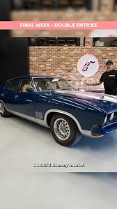 𝗪𝗶𝗻 𝗔 𝗖𝗹𝗮𝘀𝘀𝗶𝗰 ‘𝟳𝟲 𝗙𝗼𝗿𝗱 𝗫𝗕 𝗚𝗧 🏆 Valued at $195,000 Enter Now 👉 cfac.co/ford Unleash pure muscle with the 1976 Ford Falcon XB GT. Featuring a powerful 351 Cleveland V8 engine and 300 horsepower, this classic is a statement of strength and style. With its limited, rare Neptune Blue paint job, it is one of only nine ever made in this exclusive factory finish. Feel the adrenaline of dominating the highways in this automotive masterpiece. Don’t miss out, enter now and make this 