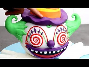 FORTNITE Battle Royale Cake | Peekaboo Clown Cake by Cakes StepbyStep