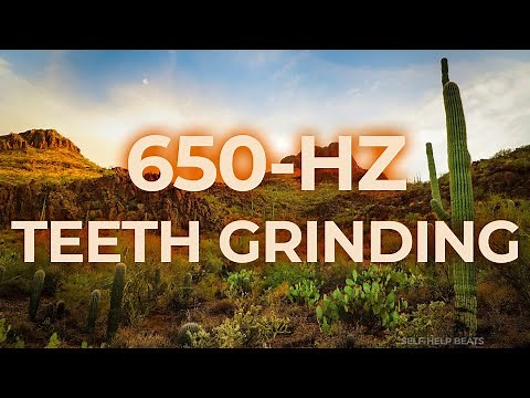 650-Hz Music Therapy for Teeth Grinding Bruxism | 40-Hz Binaural Beat | Healing, Relaxing, Calming
