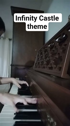 Infinity Castle theme || Demon Slayer || Dudy #piano #demonslayer #kimetsunoyaiba #song