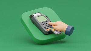 Download Hand Using Credit Card Terminal for Payment Processing for free
