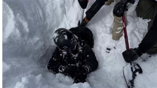 Backcountry skier fully buried by Dutch Draw avalanche shares survival story