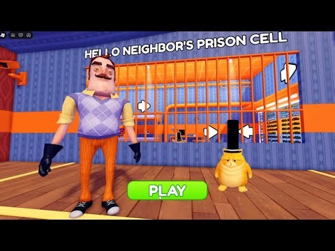 HELLO NEIGHBOR’S PRISON RUN! 😱 New Update | Roblox Obby Walkthrough (FULL GAME)
