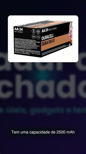 Pilha Alcalina AA Duracell 24 Unidades — review