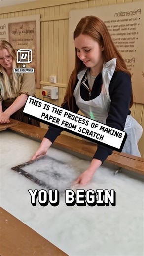 1M views · 2.5K reactions | It looks so satisfying to make paper!  | UNILAD | Facebook