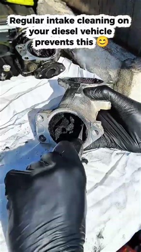 Regular Intake Cleaning for Diesel Engines#IntakeCleaning#DieselMaintenance#VehicleCare#DieselEngine