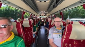 WATCH: 160 Meath GAA fans en route to Croke Park with the Meath Supporters Club for today’s All-Ireland semi-final! 💚💛 | Meath Chronicle