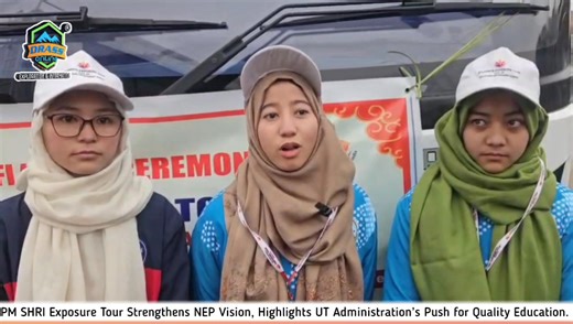 PM SHRI Exposure Tour Strengthens NEP Vision, Highlights UT Administration’s Push for Quality Education. #EducationForAll @topfans Report: Mansoor sir PM SHRI Exposure Tour Strengthens NEP Vision, Highlights UT Administration’s Push for Quality Education In Ladakh, In line with the objectives of the National Education Policy 2020, Additional Deputy Commissioner Kargil, Imteeaz Kacho, today flagged off the first batch of students from government PM SHRI Higher Secondary and High Schools of Kargil