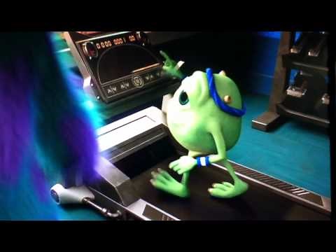 Monsters University-Mike Wizowski Studying