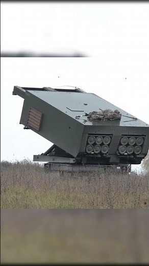America’s M270 MLRS Dominates the Range 💥 #shorts #military