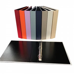 [Hot Item] Custom Logo A4 Quality Special PVC Paper Lever Arch File Folder Office Supplies Clip File Ring Binder