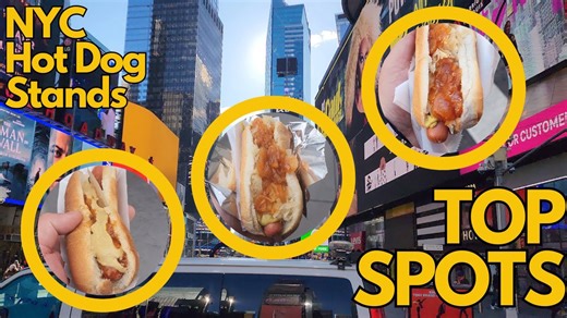 NYC's Top Hot Dog Spots! – NYC Hot Dog Stands