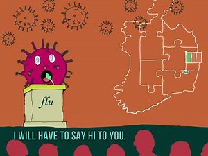 Get your flu vaccine (short animated 1)