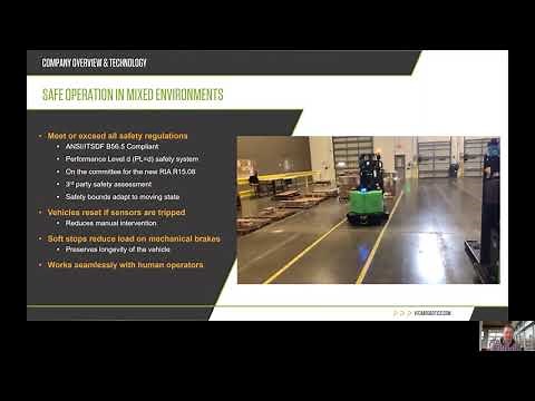 Vecna Robotics' Autonomous Pallet Truck ProMatDX Demo