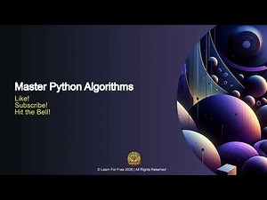 Master Python Algorithms | 08B '