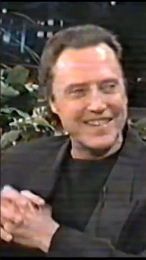 Christopher Walken on where his name came from and his birth name The Tonight Show with Jay Leno