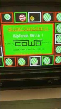 1986 Sinclair QL Animation, Bouncing Balls! – 40 Years Later