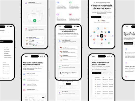 Basebox - Mobile App UI Screens & Flows