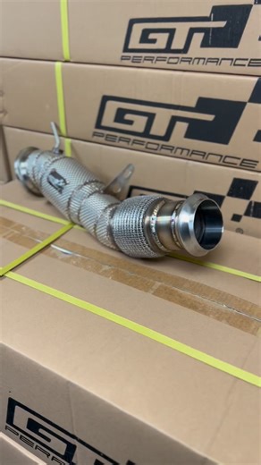 New Creation : Downpipe with Sport Cat 200cells Heat Shield for BMW B48 engine. ☑️ Hi Flow design, Reinforce flexible, SS304L material | GT Performance | Facebook