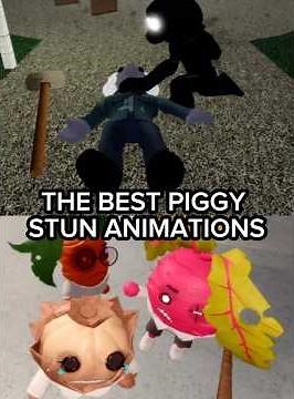 the BEST Piggy stun animations - Roblox piggy #roblox #piggyroblox #robloxshorts #piggyskins