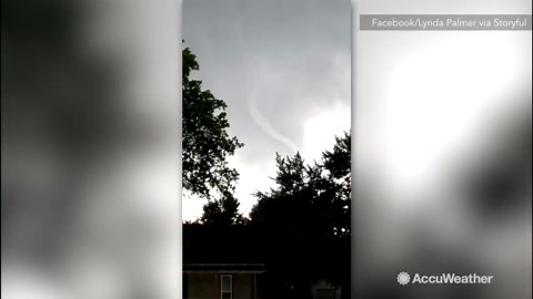6.1K views · 147 reactions | RAW VIDEO: Tornados were spotted in Shenandoah, Iowa yesterday as severe thunderstorm warnings popped up throughout the region. | AccuWeather | Facebook