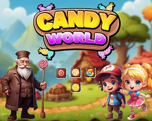 Candy world by Gamelauncher.net