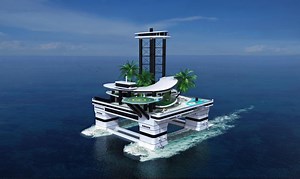 Behold, your own private floating island