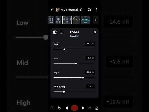 How to record clean vocals on Bandlba