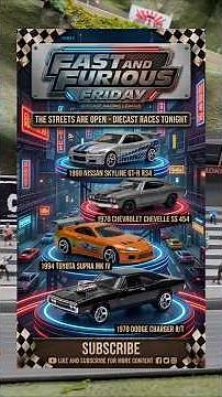 Fast and Furious Friday Dom's Muscles vs Brian's Imports