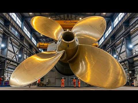 Manufacturing the Largest Propeller in the World | The Complete Process